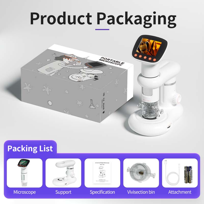 CAST LETON CLMC-2 Portable HD Digital Electron Microscope