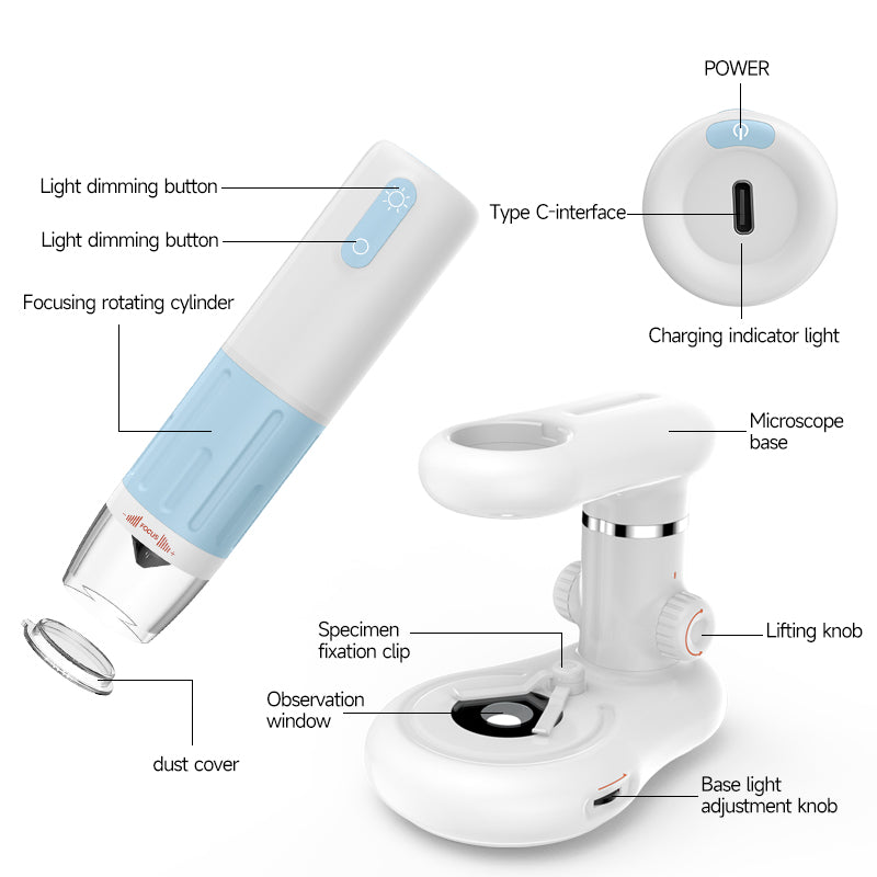 CAST LETON CLMC-1 HD Digital WiFi Microscope