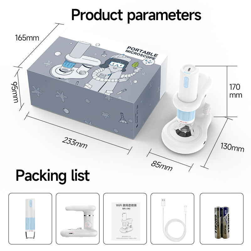 CAST LETON CLMC-1 HD Digital WiFi Microscope